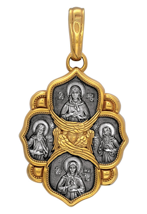 православный образок  Ксении Петербургской
